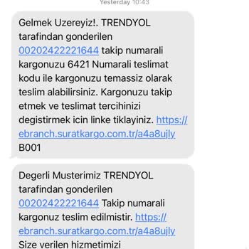 Yanlış Adrese Teslim Edilen Kargo Ve İlgisiz Müşteri Hizmetleri Nedeniyle Mağduriyet