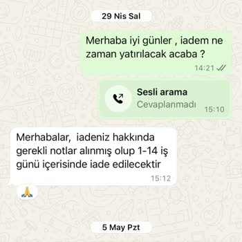 Aldığım Elbise Yanlış Ve Kalitesiz Çıktı, Para İadem Yapılmadı
