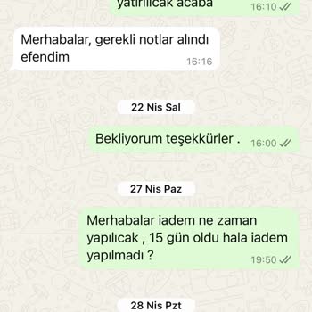 Aldığım Elbise Yanlış Ve Kalitesiz Çıktı, Para İadem Yapılmadı