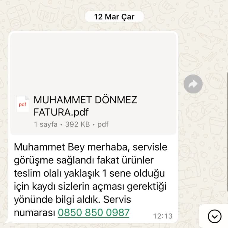 Masa Ayağı Sorunu Çözülemiyor, Müşteri Hizmetleri Yetersiz