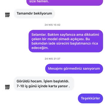 Siparişim Gönderilmedi, Yanlış Ürün Ve İade Sorunu Yaşıyorum