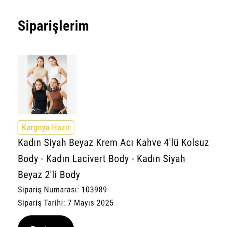 Siparişim Kargoya Verilmiyor Ve Müşteri Hizmeti Yetersiz