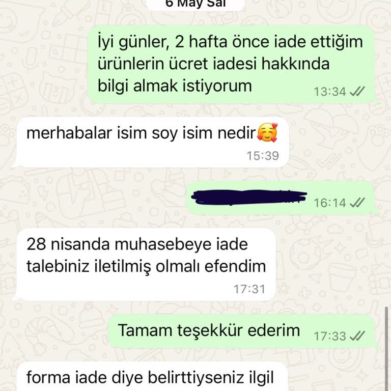 İade Sürecinde Hayal Kırıklığı Ve İlgisizlik