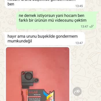 Görseldeki Ürünle Alakasız Ürün Gönderildi, Güven Sorunu Yaşadım