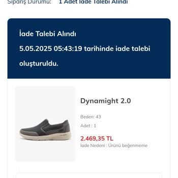 Skechers Online'dan İade Süreci Kabusa Döndü