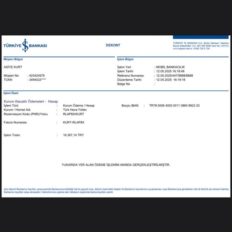 Ödeme Yapıldı, Bilet Yok: THY’de Büyük Mağduriyet