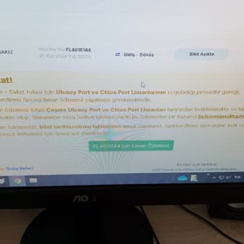 Feribotlines Biletinde Ekstra Liman Vergisi Sürprizi