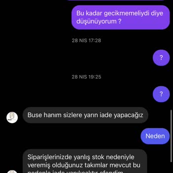 İptal Edilen Siparişin İadesi Yapılmıyor Ve Satıcıdan Yanıt Alınamıyor