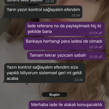 İptal Edilen Siparişin İadesi Yapılmıyor Ve Satıcıdan Yanıt Alınamıyor