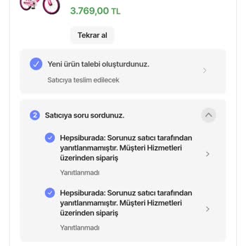 Yanlış Renk Gönderimi Ve İade Sürecinde Mağduriyet