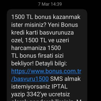 Kampanya Bonusum Hala Yatmadı, Mağduriyet Yaşıyorum