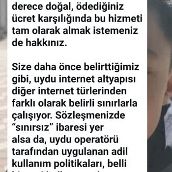 İnternet Hızı Ve Kota Sorunu Yaşıyorum