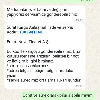 Saatin Serviste Uzun Süre Bekletilmesi Ve İletişim Sorunu