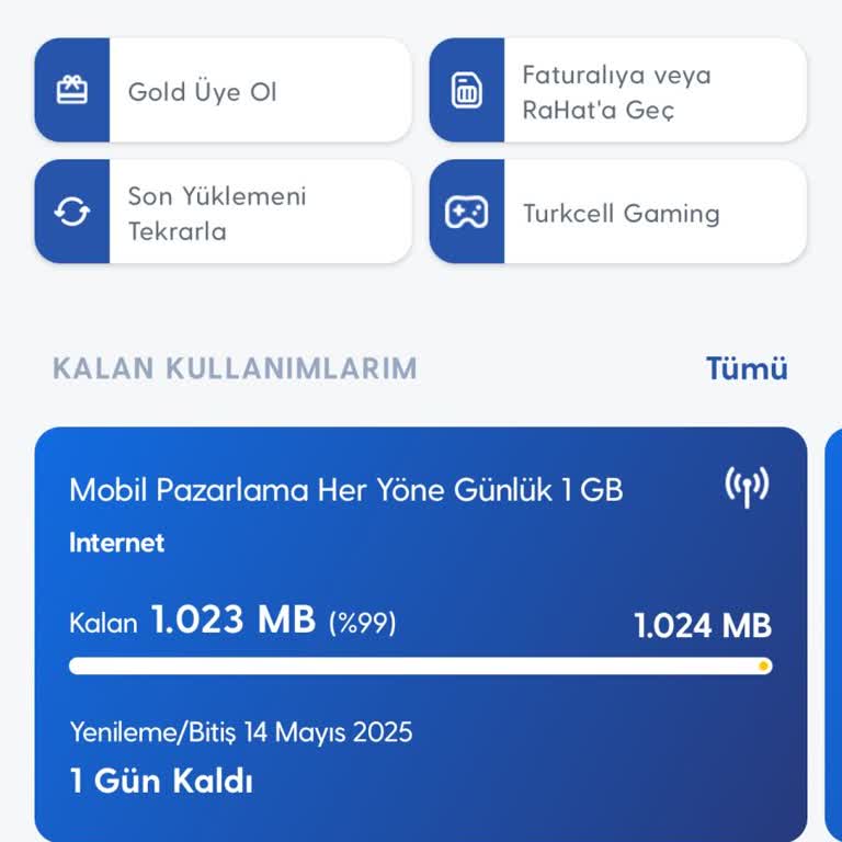 Kazandığım İnternet Paketini Kullanamıyorum, Sorun Tekrar Ediyor