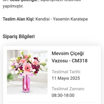 Sipariş Görselden Farklı Ve Yanlış Marka Etiketiyle Teslim Edildi