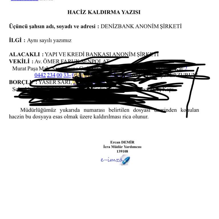 Borç Ödenmesine Rağmen Banka Hesabındaki Bloke Kaldırılmadı