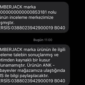 Lumberjack Ayakkabı 1 Ayda Bozuldu Garanti Destek Vermedi
