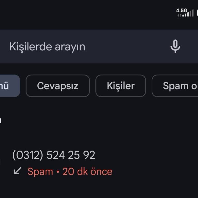 Bilinmeyen Numaradan Gelen Anket Aramasıyla Kişisel Bilgi Talebi Endişesi