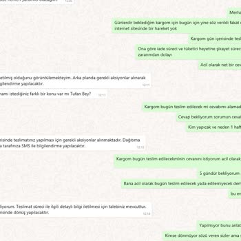 Acil İhtiyacım Olan Monitör Günlerdir Teslim Edilmiyor