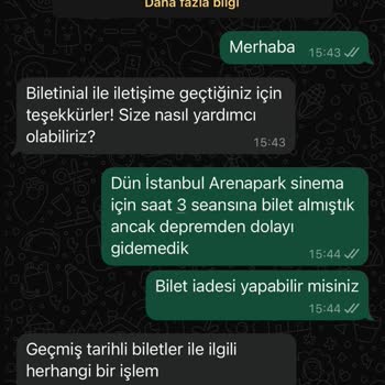 Deprem Nedeniyle Kullanılamayan Sinema Biletleri İçin Çözüm Sunulmadı