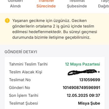 Trendyol Express Kargo Teslimatı Günlerdir Gecikiyor, Müşteri Hizmetleri Çözüm Sunmuyor!