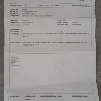 Projeksiyon Cihazında Tekrarlayan Sorunlar Ve Yetersiz Garanti Hizmeti