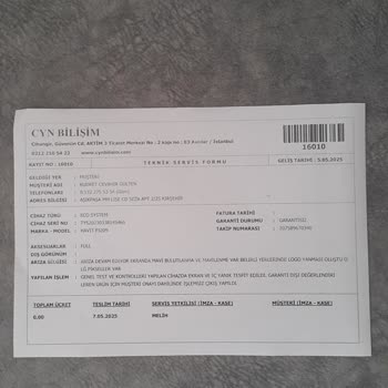 Projeksiyon Cihazında Tekrarlayan Sorunlar Ve Yetersiz Garanti Hizmeti