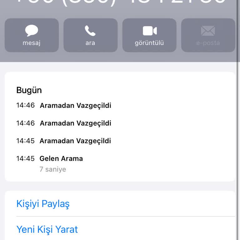 Sessiz Aramalarla Rahatsız Ediliyorum, Denetim Bekliyorum