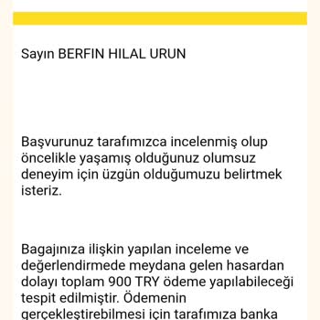 Kırık Valiz İçin Yetersiz Tazminat Teklifi Ve Mağduriyet