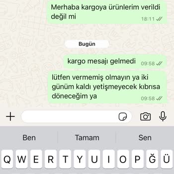 Değişim Ve İade Sürecinde İlgisizlik, Mağduriyet Yaşadım