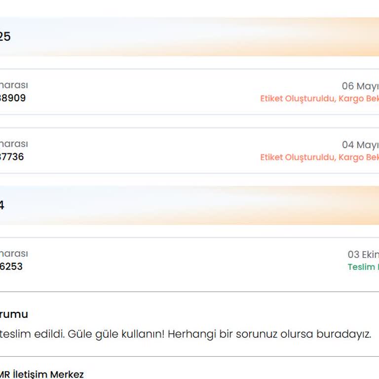 Siparişlerim 7 Gündür Kargoya Verilmedi, Mağduriyetim Giderilmiyor