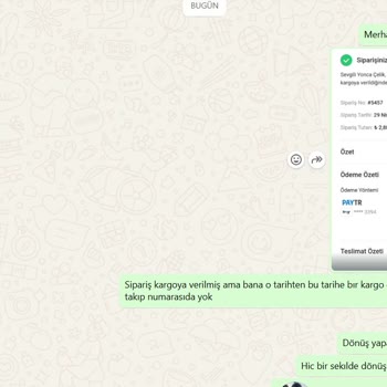 Kargo Takip Numarası Verilmedi, İletişime Ulaşılamıyor