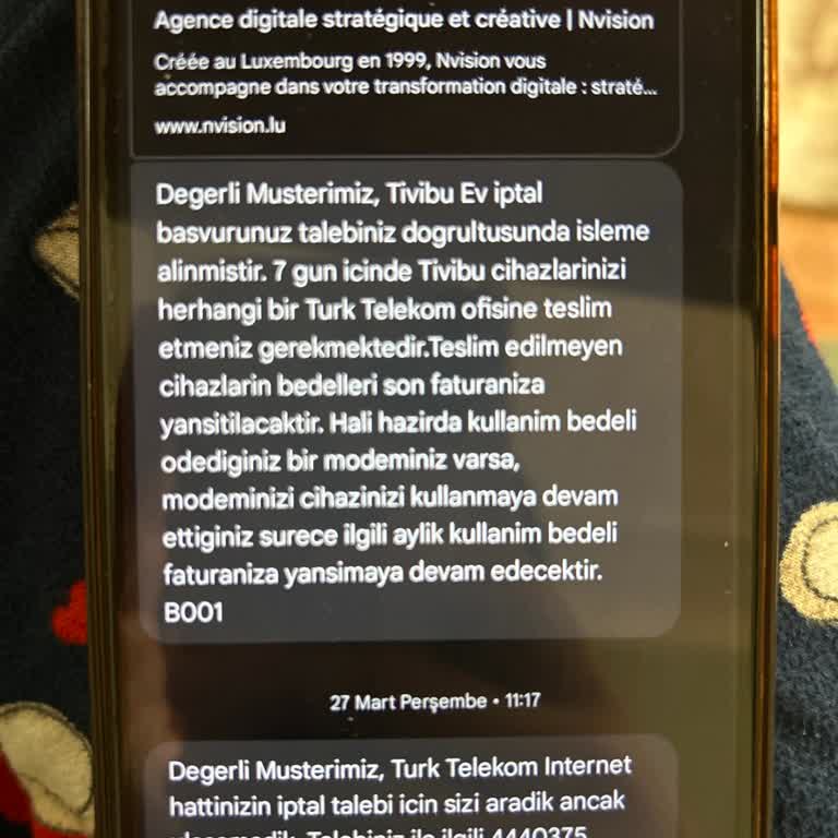 Türk Telekom'da Sürekli Arıza, Yetersiz Destek Ve Haksız Fatura Mağduriyeti
