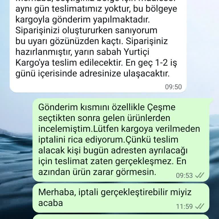 İlgisiz Müşteri Hizmetleri Ve Yanıltıcı Teslimat Bilgisi Nedeniyle Mağduriyet