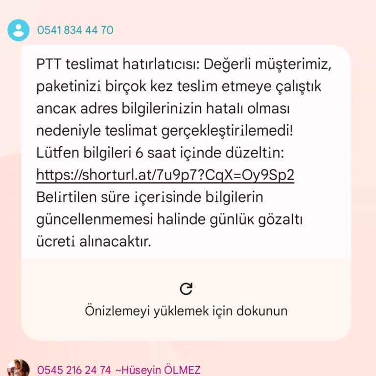 Bilinmeyen Numaralardan İzinsiz Mesaj Ve Grup Eklemesi