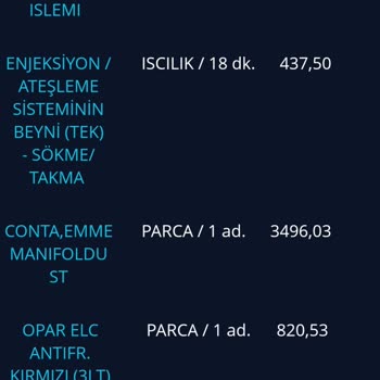 Yakıt Deposu Seviyesi Düşünce Marş Sorunu Ve Servis Süreci