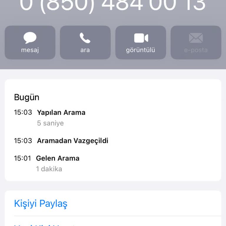 Bilinmeyen Numaradan Türk Telekom Adına Şüpheli Arama