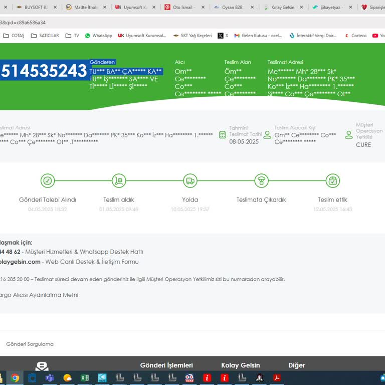 Kargom Teslim Edilmediği Halde Teslim Edildi Deniyor Ve Çözüm Sunulmuyor