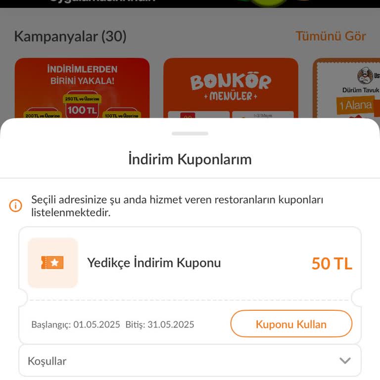 Trendyol Yedikçe İndirim Kuponlarının Kullanımında Büyük Kısıtlama