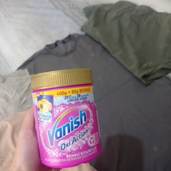 Vanish Leke Çıkarıcı Tişörtlerimde Yanık İzi Oluşturdu