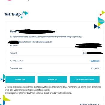 Kapattığım Hattım İçin Haksız Fatura Ve Müşteri Hizmetlerine Ulaşamıyorum