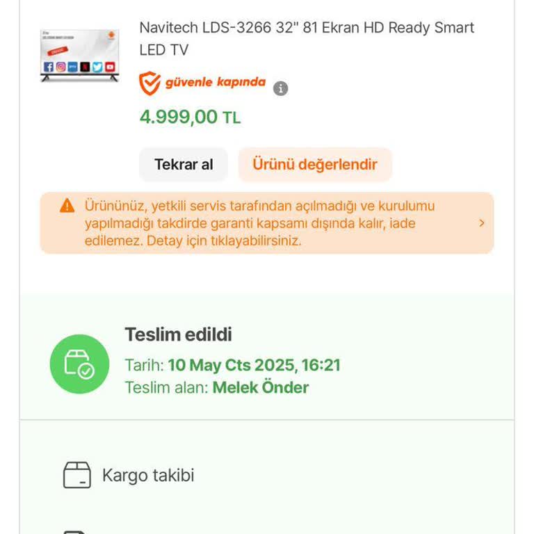 Kurulum Bilgisi Karmaşası: TV Garanti Sürecinde Mağduriyet