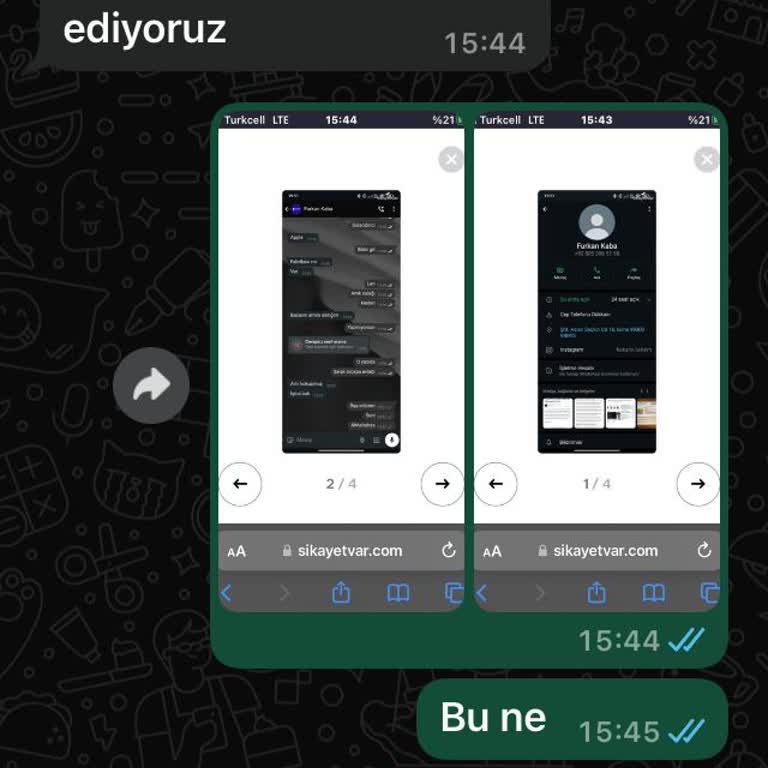 Şikayet Sonrası Engellendim, Resim Gönderemedim