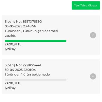 Defolu Ürün Ve Eksik İade Mağduriyeti