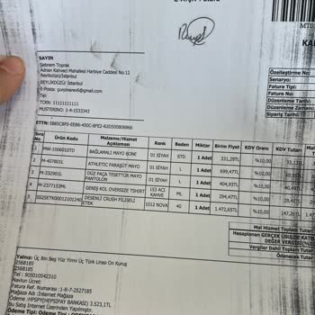 Yanlış Ve Eksik Ürün Gönderimi Nedeniyle Mağduriyet Yaşadım