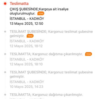 Aras Kargo Begonya Şubesinde Sürekli Teslimat Sorunu Yaşıyorum