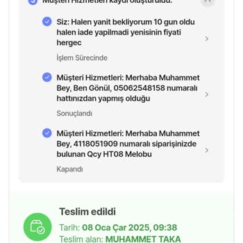 Hepsiburada İade Etmiyor Ürünüme El Koydu