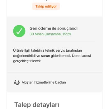 Hepsiburada İade Etmiyor Ürünüme El Koydu