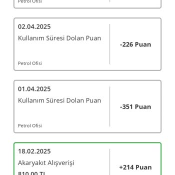 Kazandığım Puanların Süresi Dolmadan Silinmesi Mağduriyet Yarattı