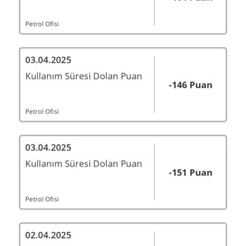 Kazandığım Puanların Süresi Dolmadan Silinmesi Mağduriyet Yarattı